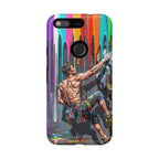 Colourful Rock Climber Art Protective Google Pixel Phone Case
