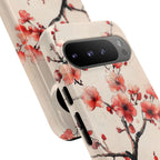 Cherry Blossom Google Pixel Phone Case | Pink Blossom Branch Design