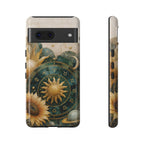 Celestial Sun Google Pixel Phone Case | Zodiac Wheel Phone Case