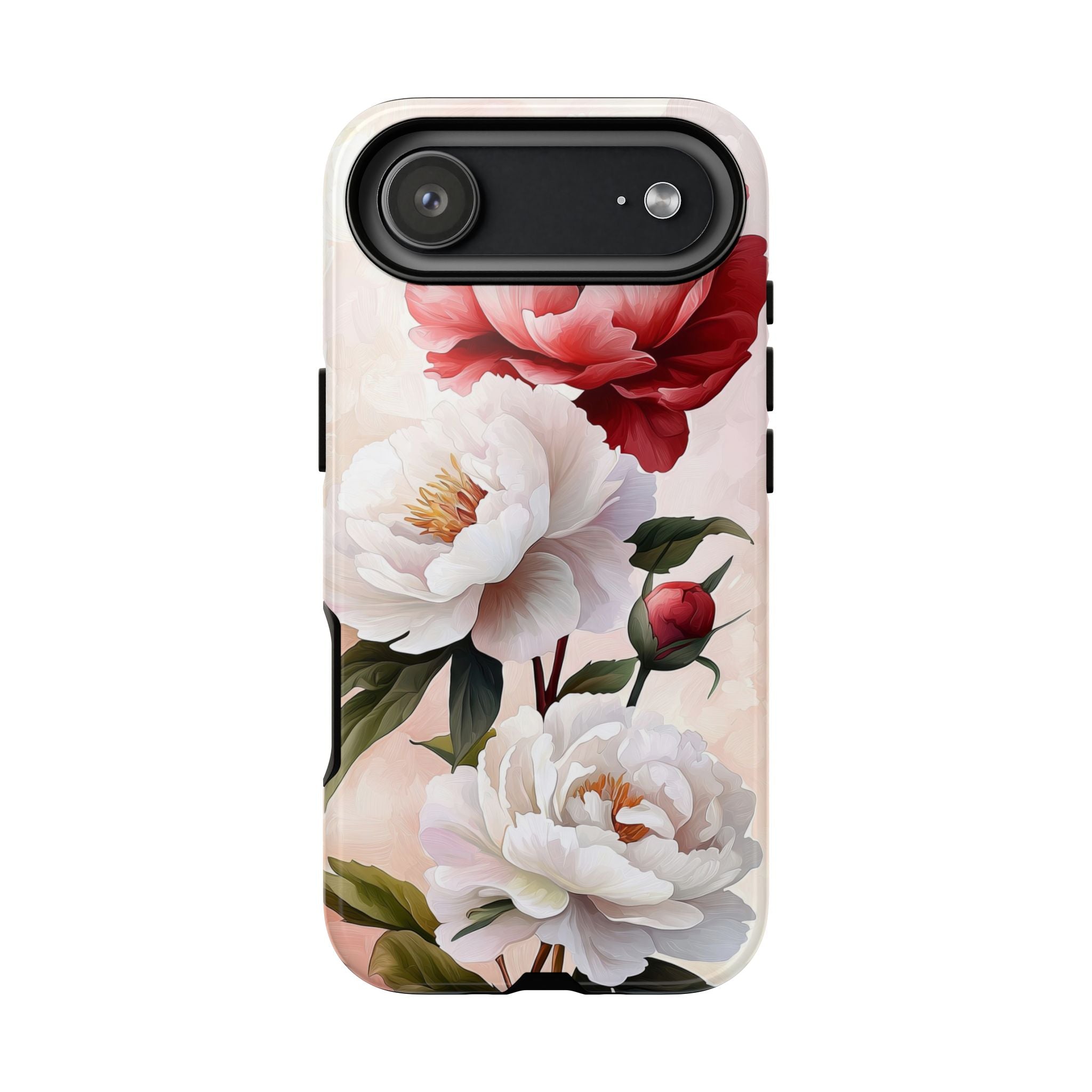 Floral Peony Tough iPhone Case