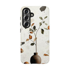 Floral Terrazzo Samsung Galaxy Case | Minimal Vase Botanical