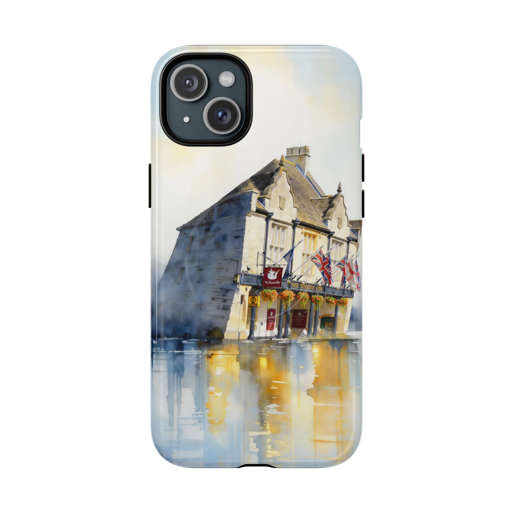 English Village Hotel Aesthetic MagSafe iPhone Case