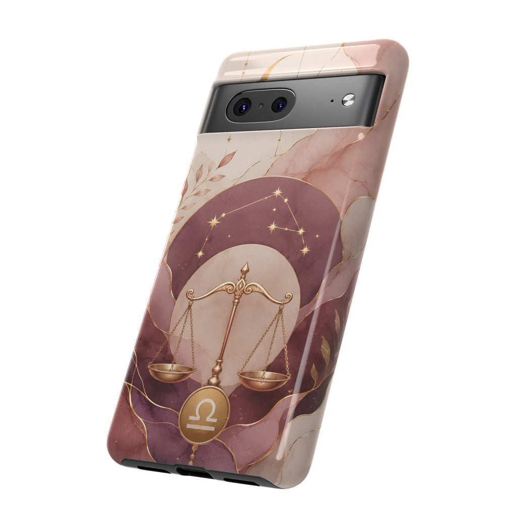Libra Zodiac Google Pixel Phone Case | Libra Constellation Phone Case