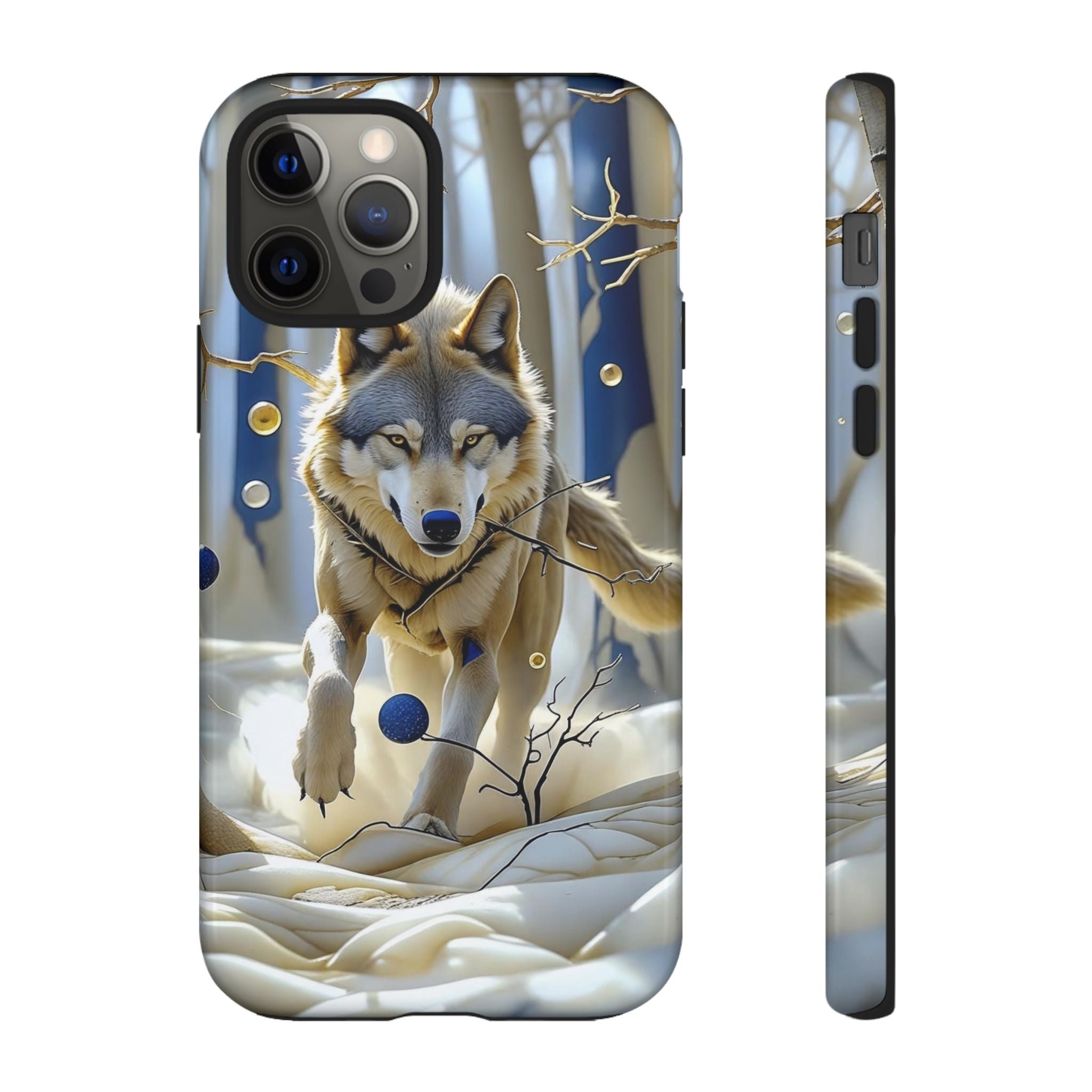 Wolf in Snow iPhone Case — Rugged Wildlife