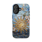 Stained Glass Floral Sun & Sea Tough iPhone Case