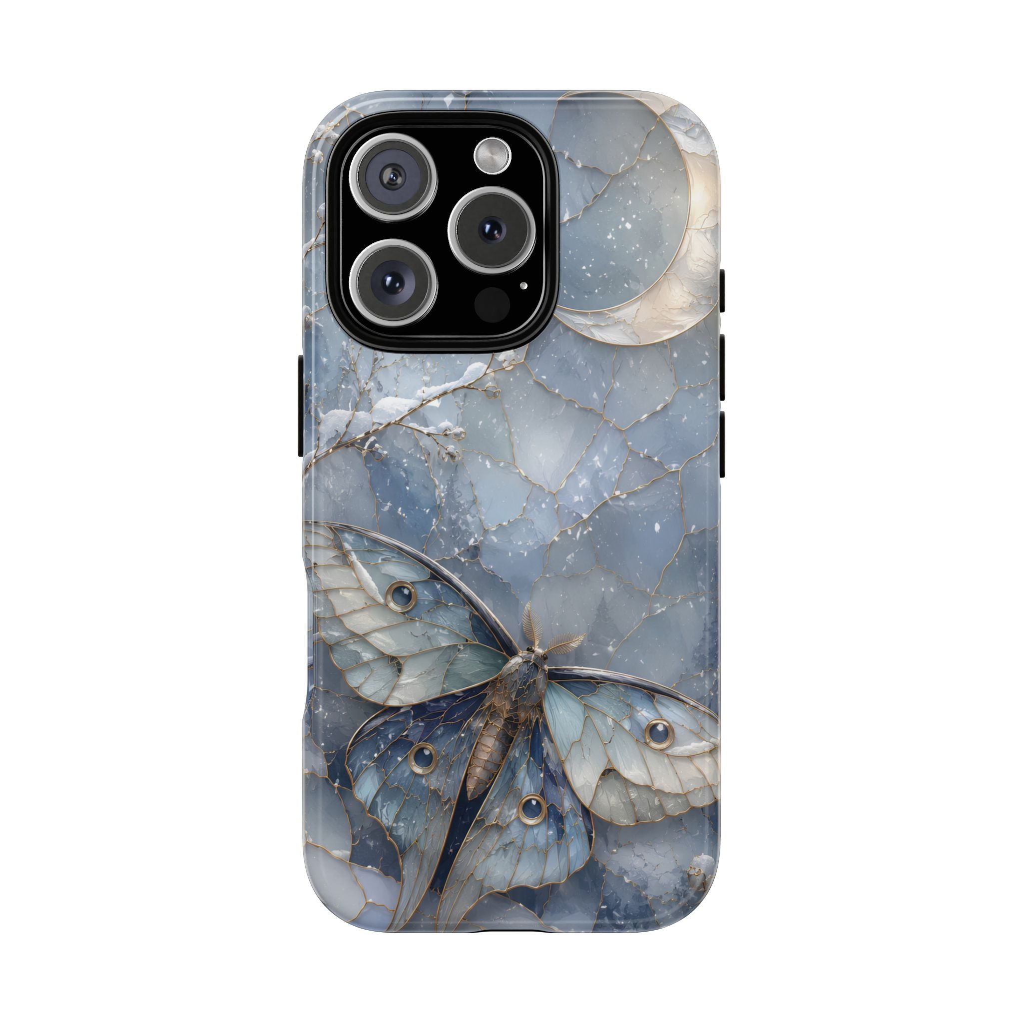 Luna Moth iPhone Case | Celestial Butterfly iPhone Case