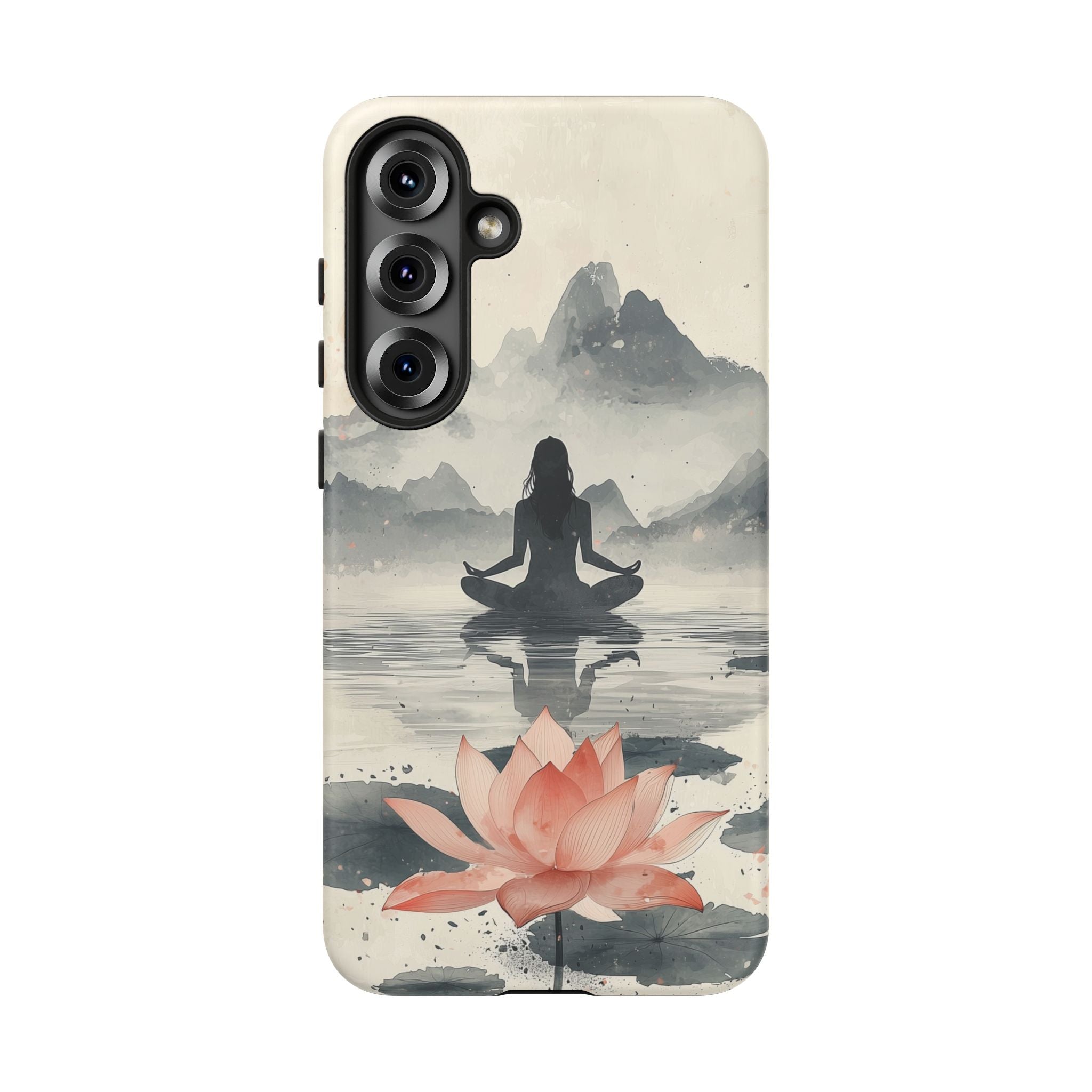 Zen Yoga Meditation Lotus Samsung Galaxy Phone Case