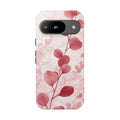 Pink Botanical Floral Eucalyptus Google Pixel Phone Case