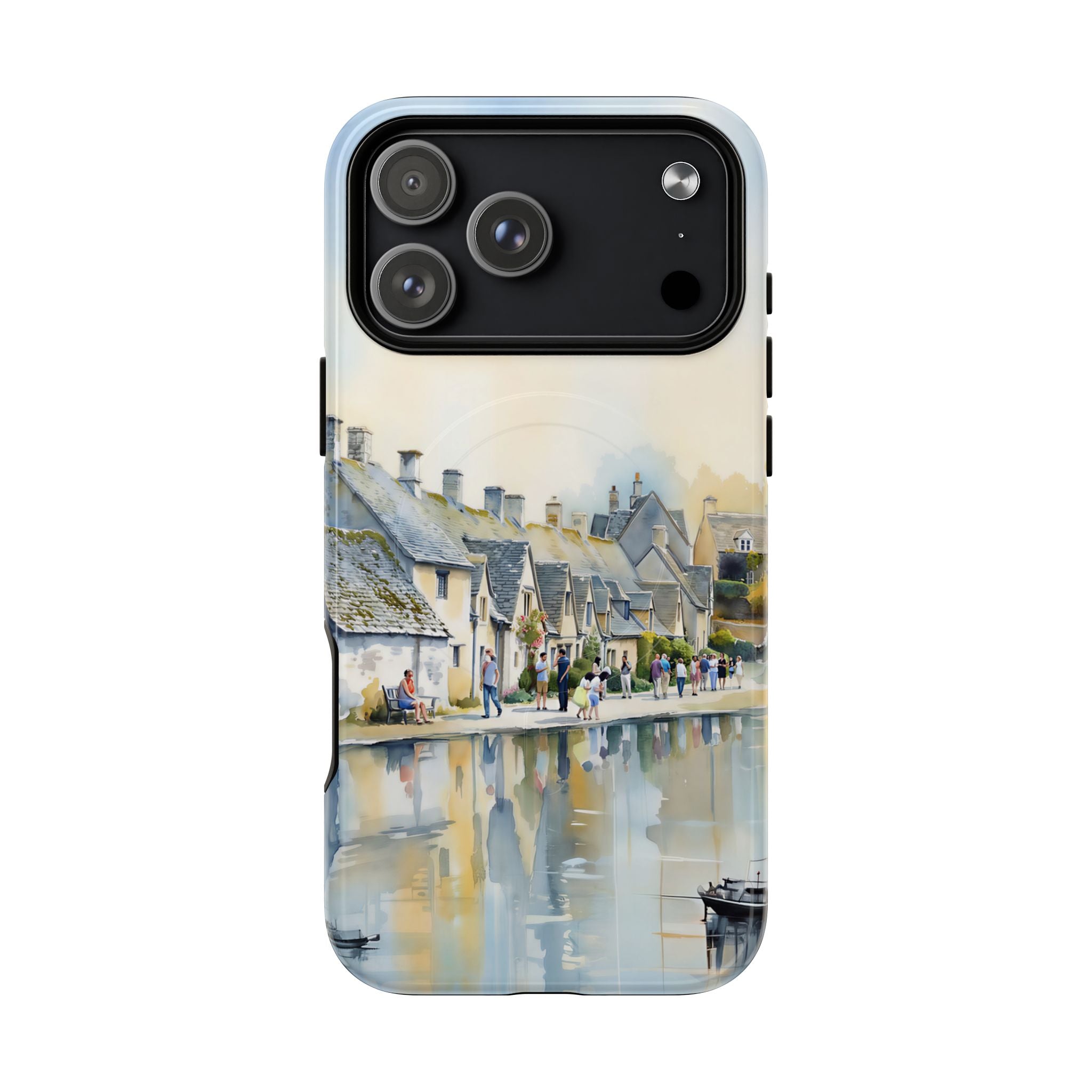 The Cotswolds Cottage MagSafe iPhone Case | Timeless England Travel Case