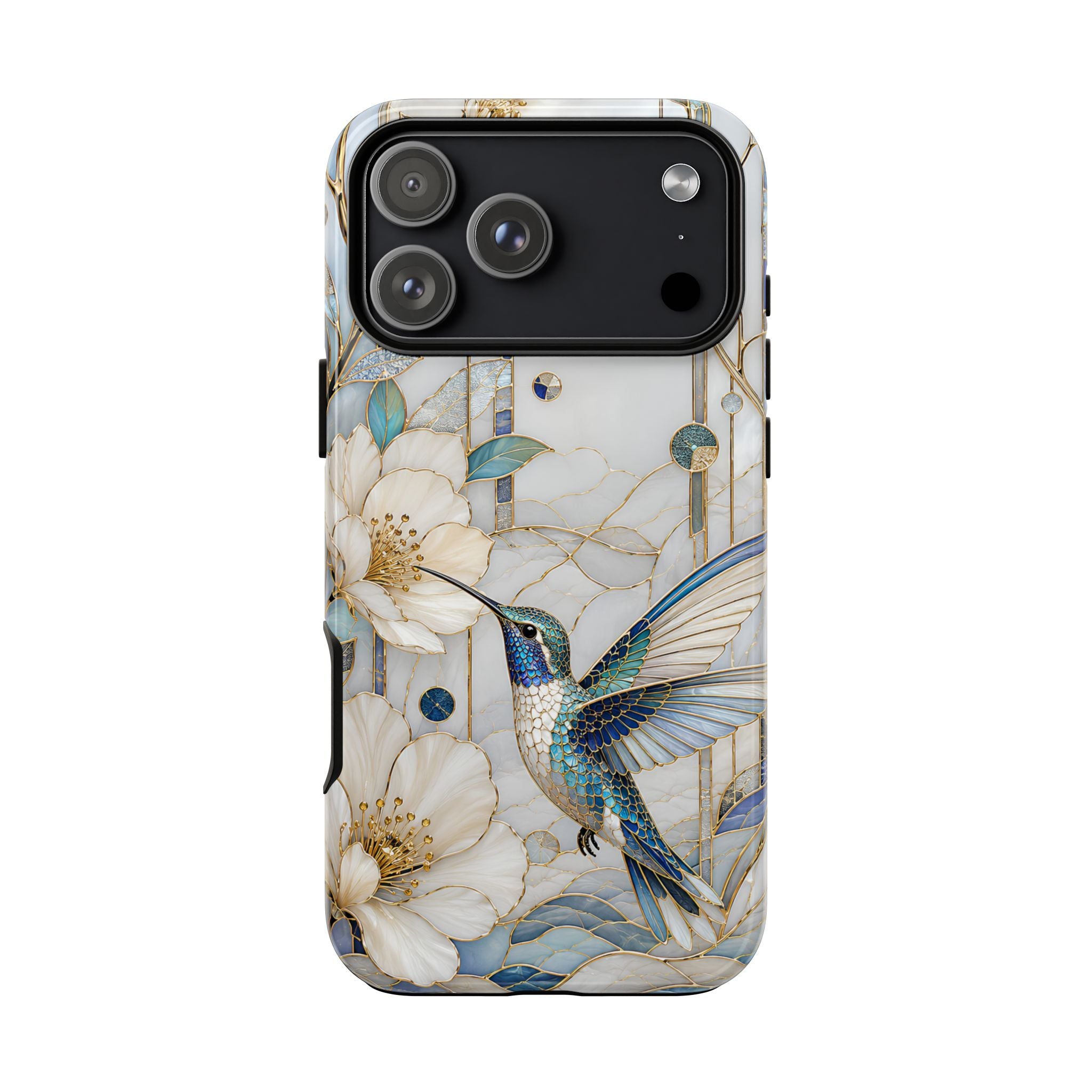 Hummingbird Magnolia iPhone Case | Floral Bird iPhone Case