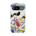 Nautical Cow Graphic Protective Google Pixel Phone Case
