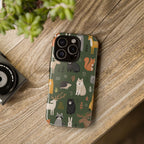 Woodland Animals iPhone Case | Forest Creature Art Cover