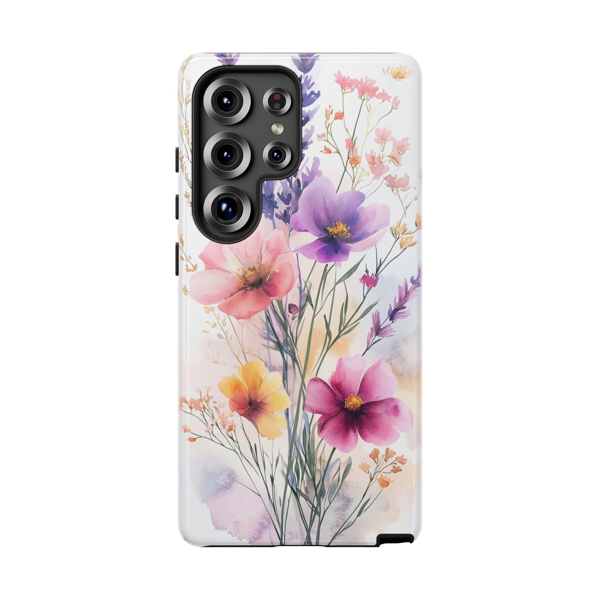 Floral Watercolour Samsung Galaxy Case | Pastel Bouquet