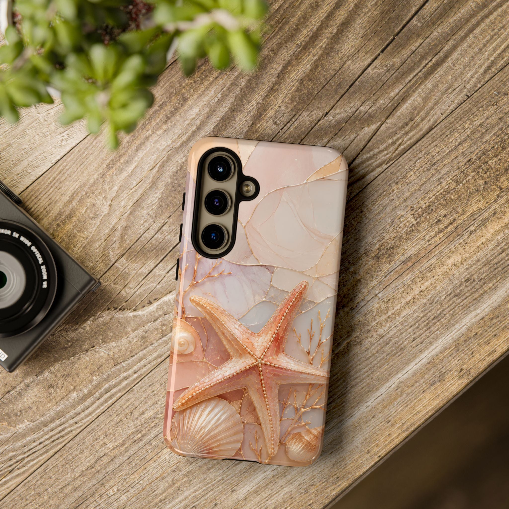 Starfish Samsung Galaxy Phone Case | Coastal Beach Phone Case