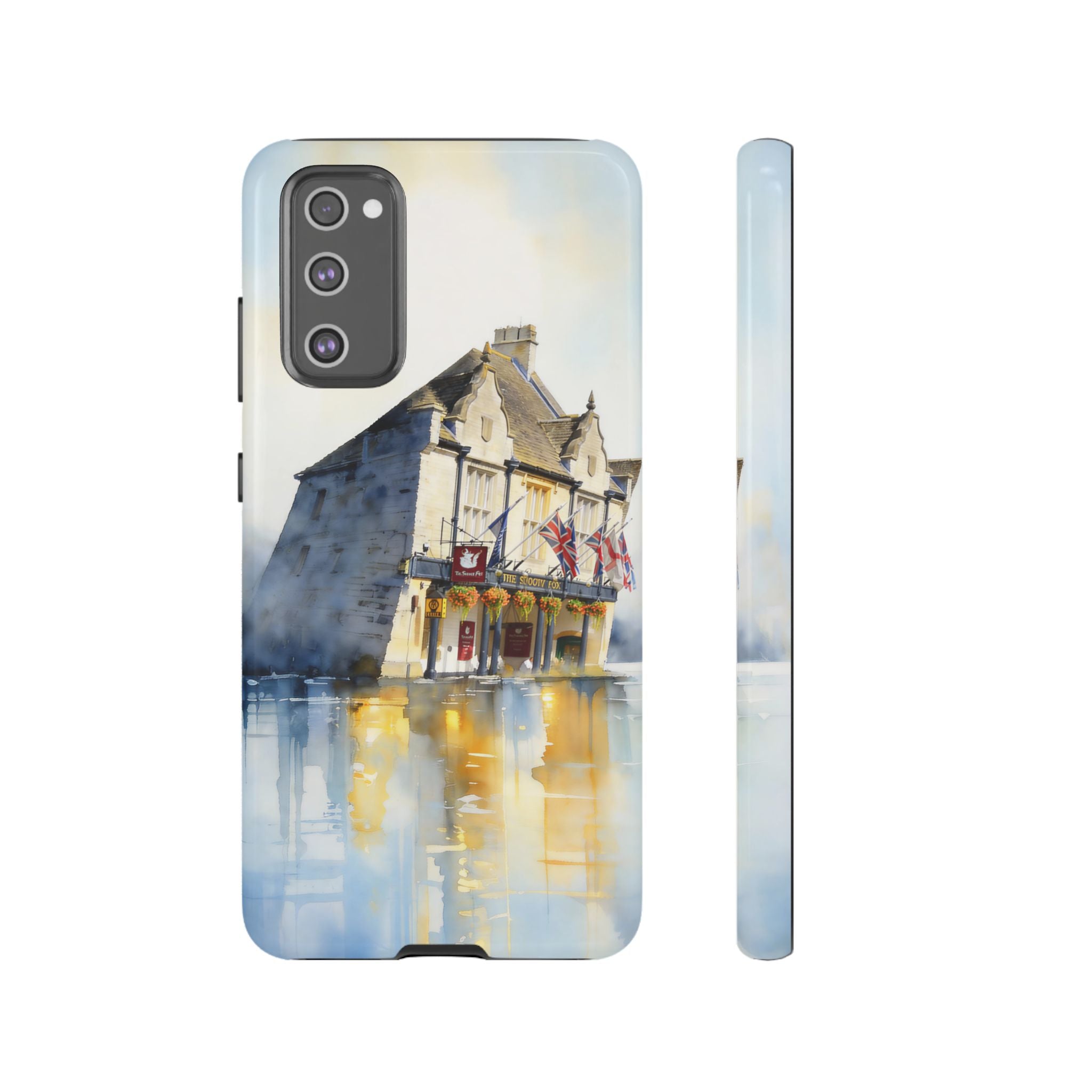 English Village Hotel Aesthetic Samsung Galaxy Phone Case