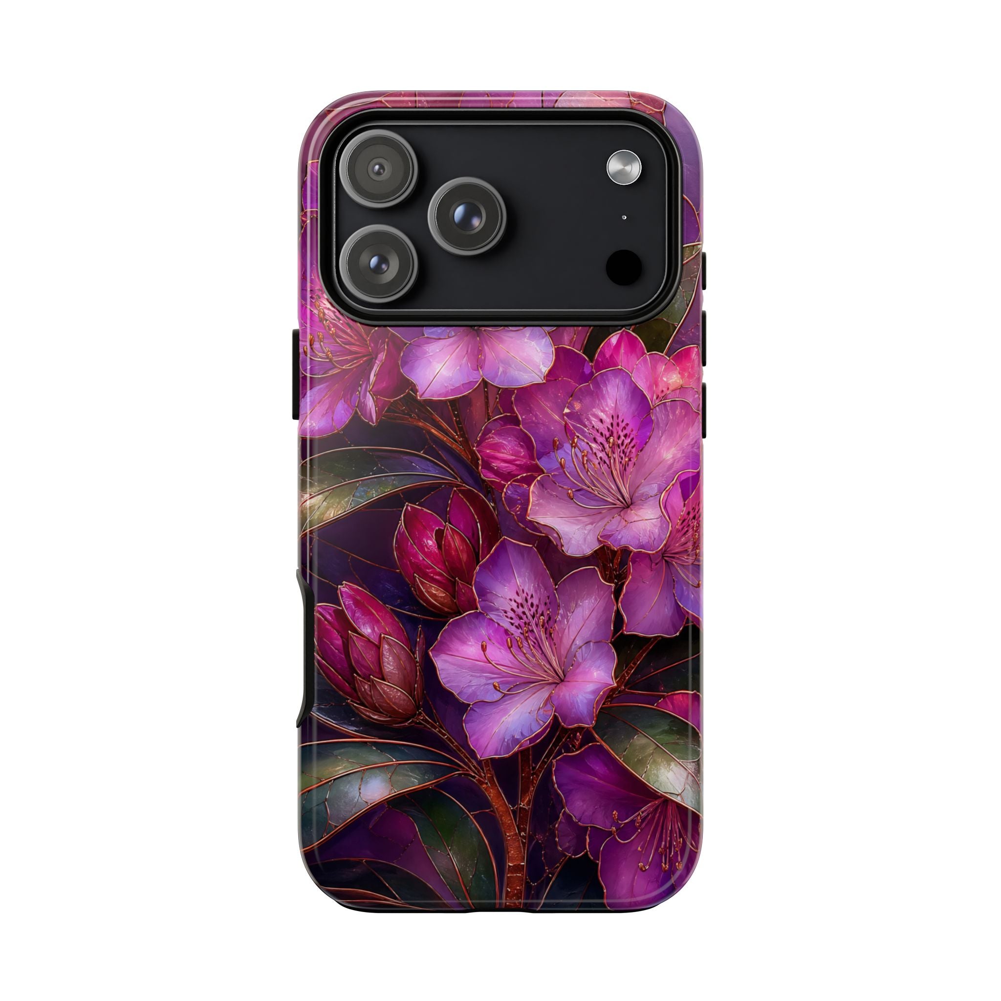 Purple Floral iPhone Case | Dark Botanical iPhone Case