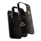 Gothic Cross Lily iPhone Case | Christian iPhone Case