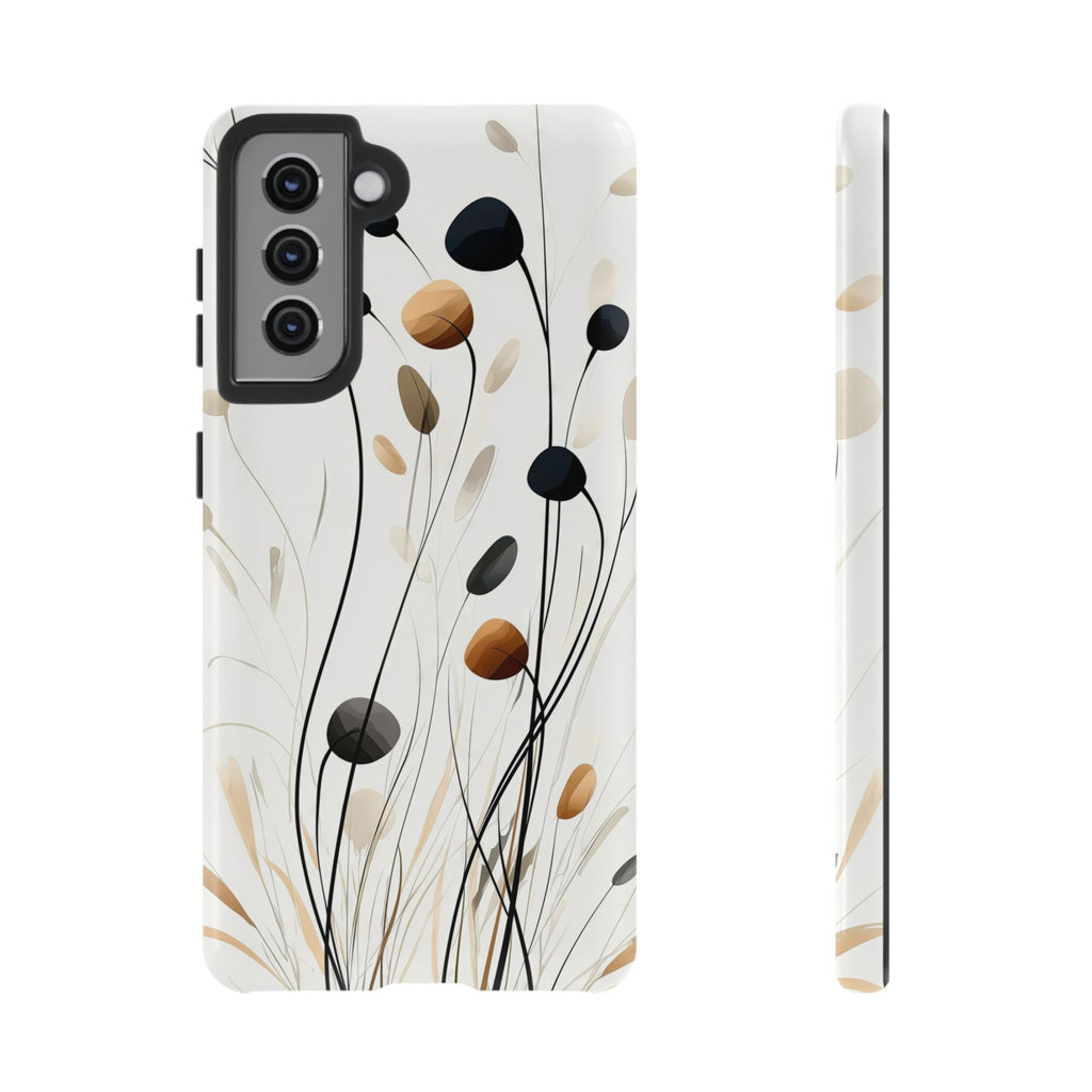 Floral Breeze Tough Samsung Galaxy Case | Neutral Botanical