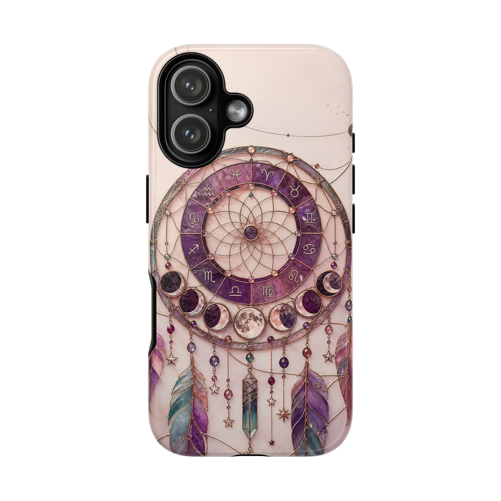 Dreamcatcher iPhone Case | Boho Moon Phase iPhone Case