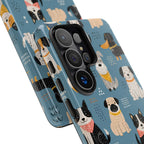 Dog Lover Samsung Galaxy Phone Case | Cute Dog Pattern Cover