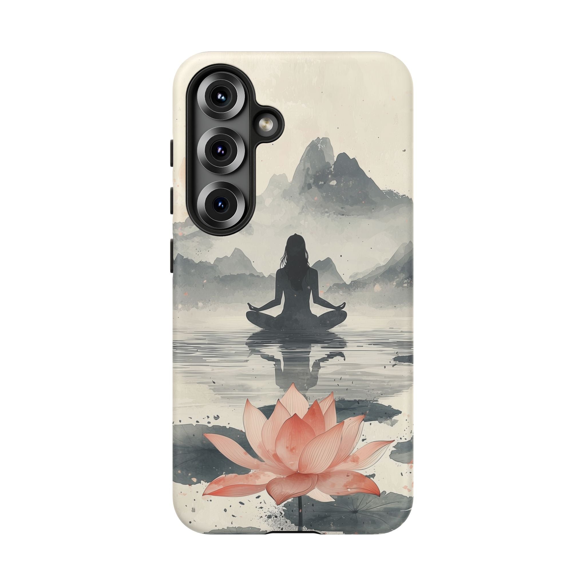 Zen Yoga Meditation Lotus Samsung Galaxy Phone Case