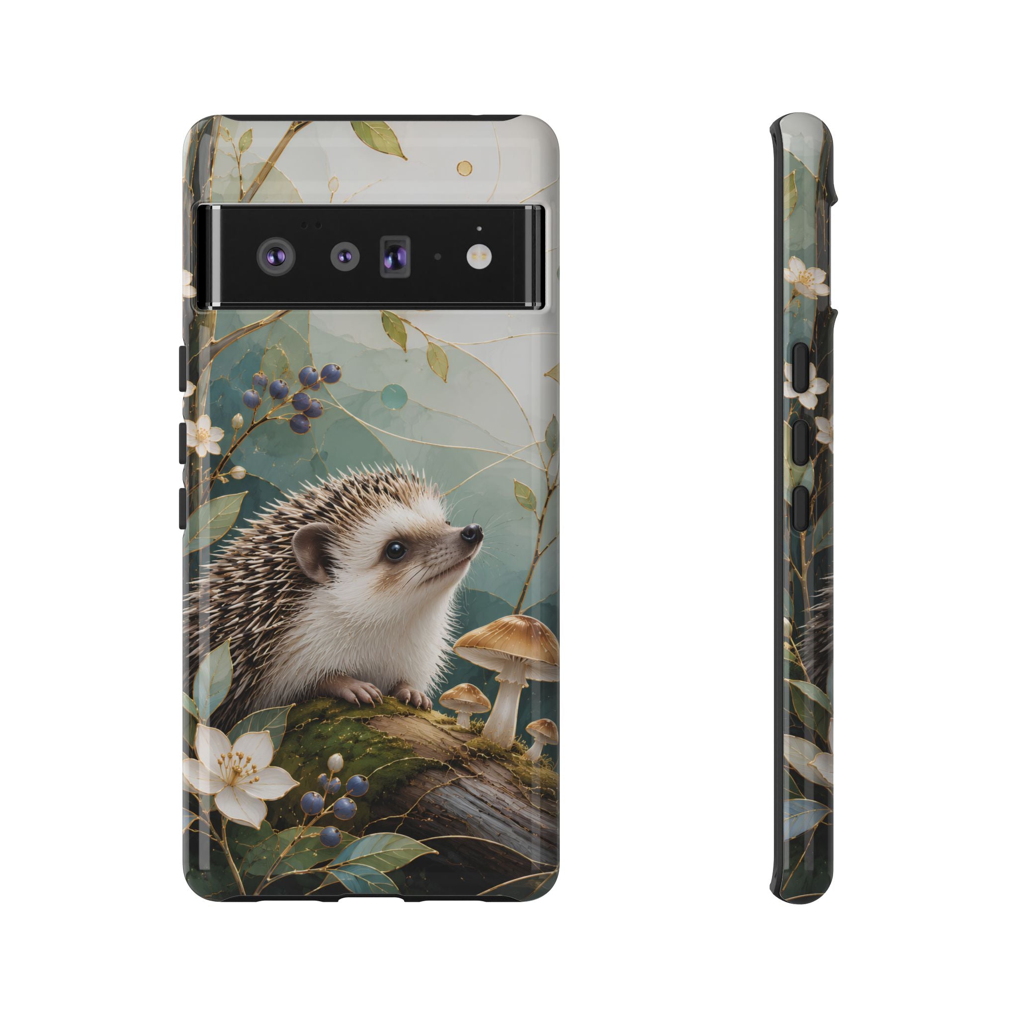 Hedgehog Google Pixel Phone Case | Woodland Phone Case