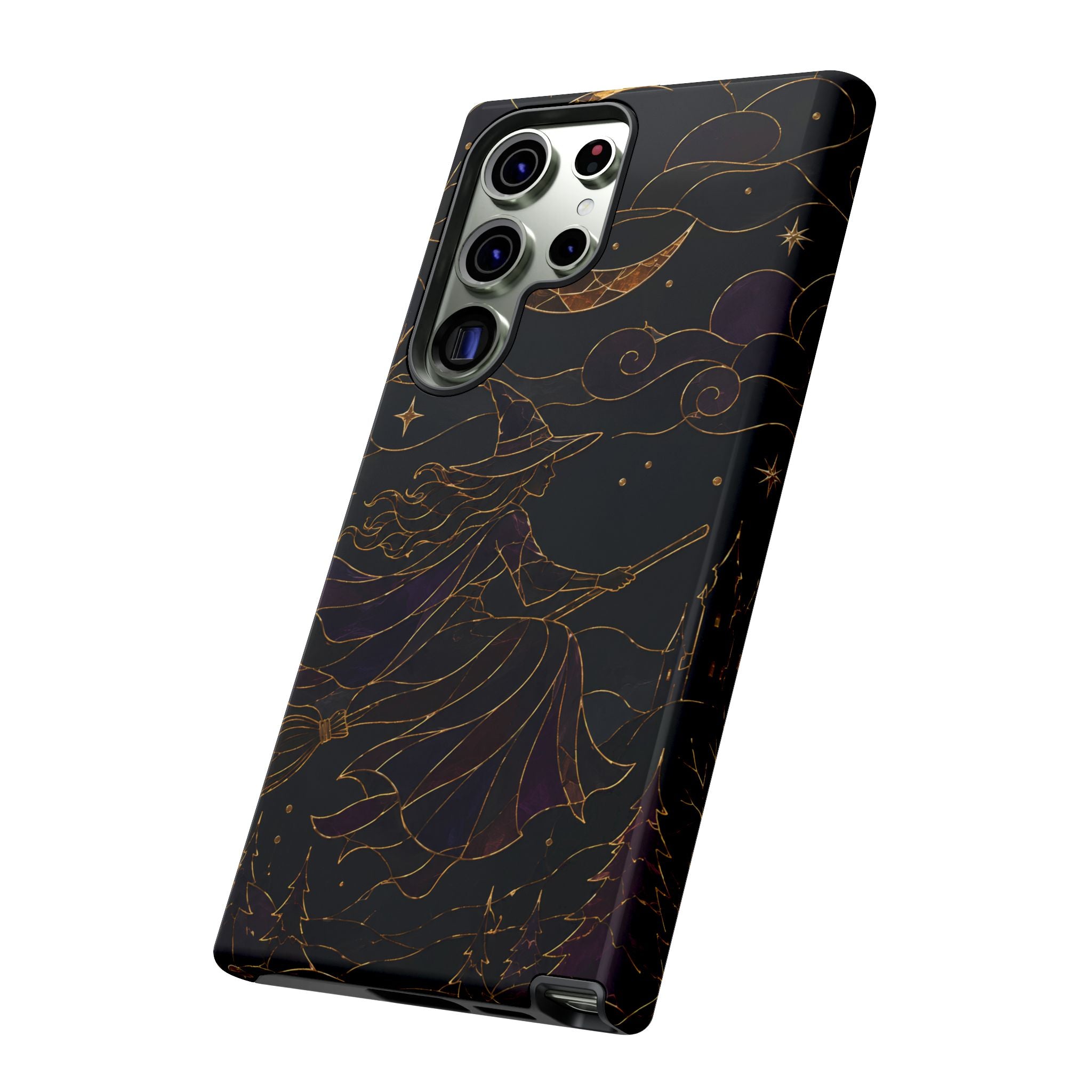 Witch Phone Samsung Galaxy Case | Moon & Stars Phone Case