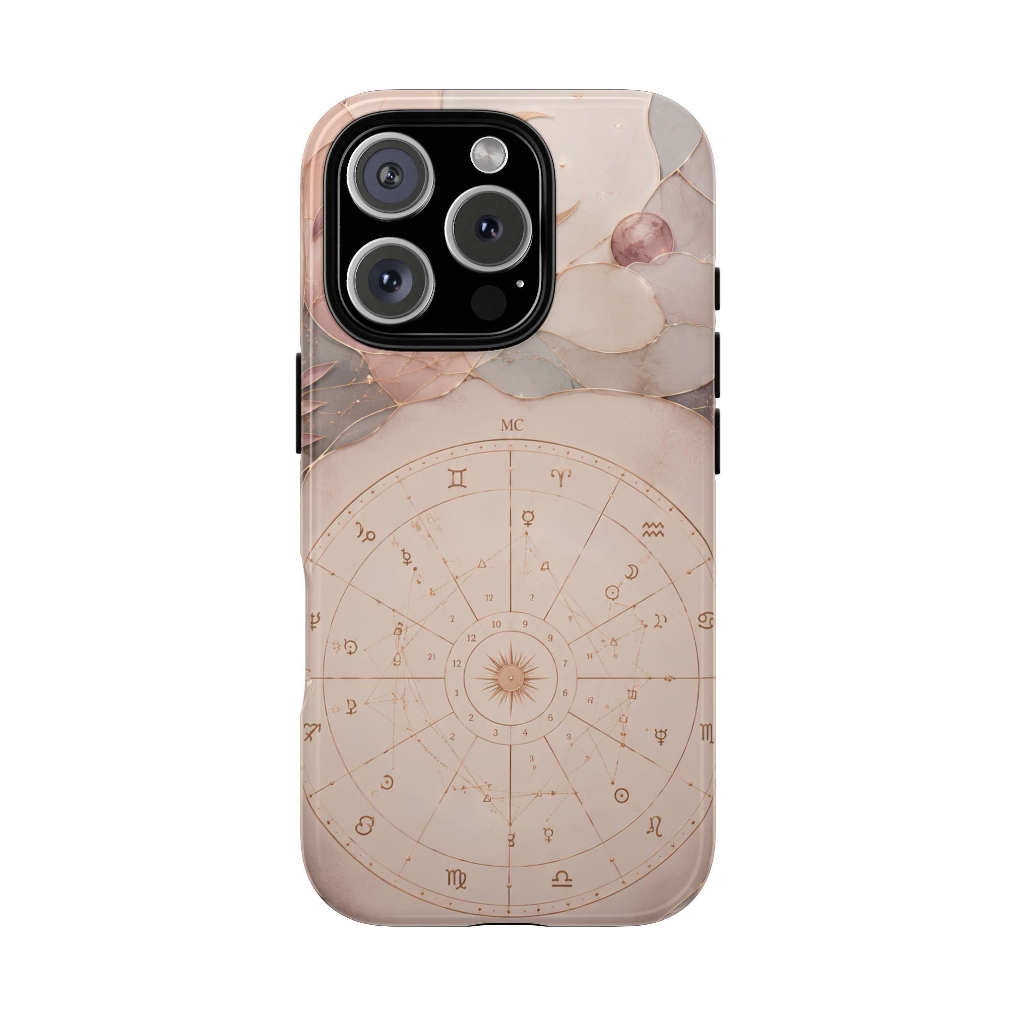 Zodiac Wheel iPhone Case | Astrological Constellation iPhone Case