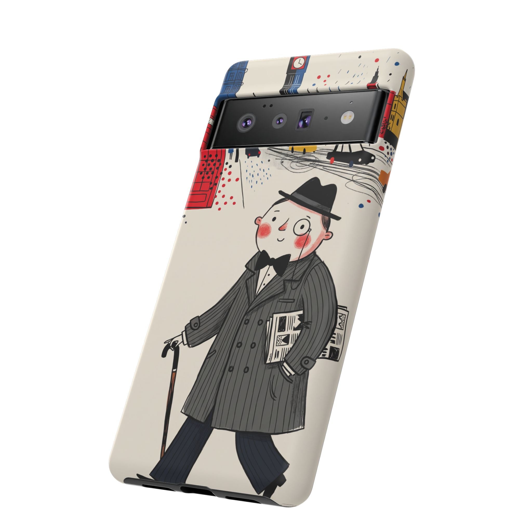 Detective in London Google Pixel Phone Case