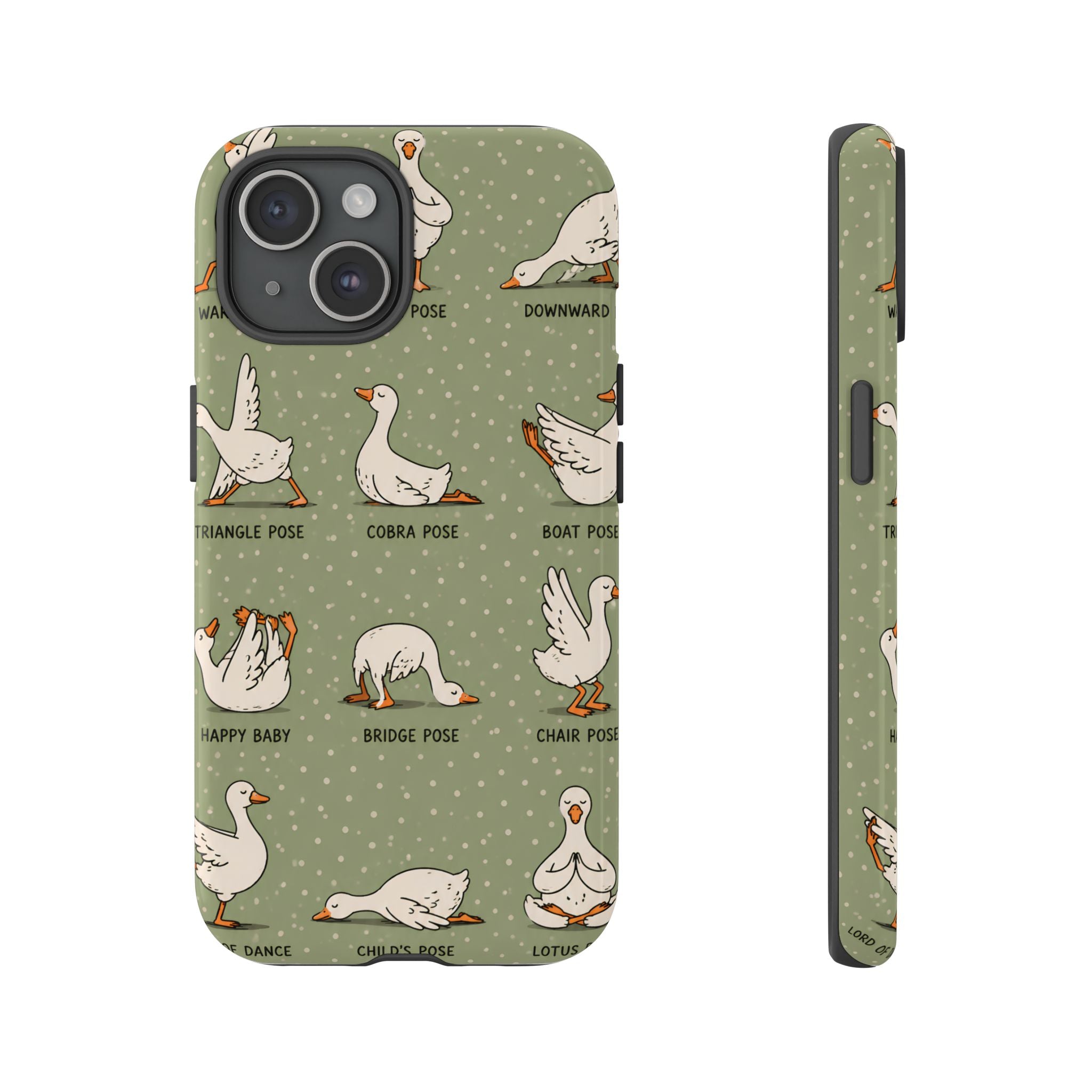 Yoga Goose iPhone Case | Funny Goose Yoga Cover
