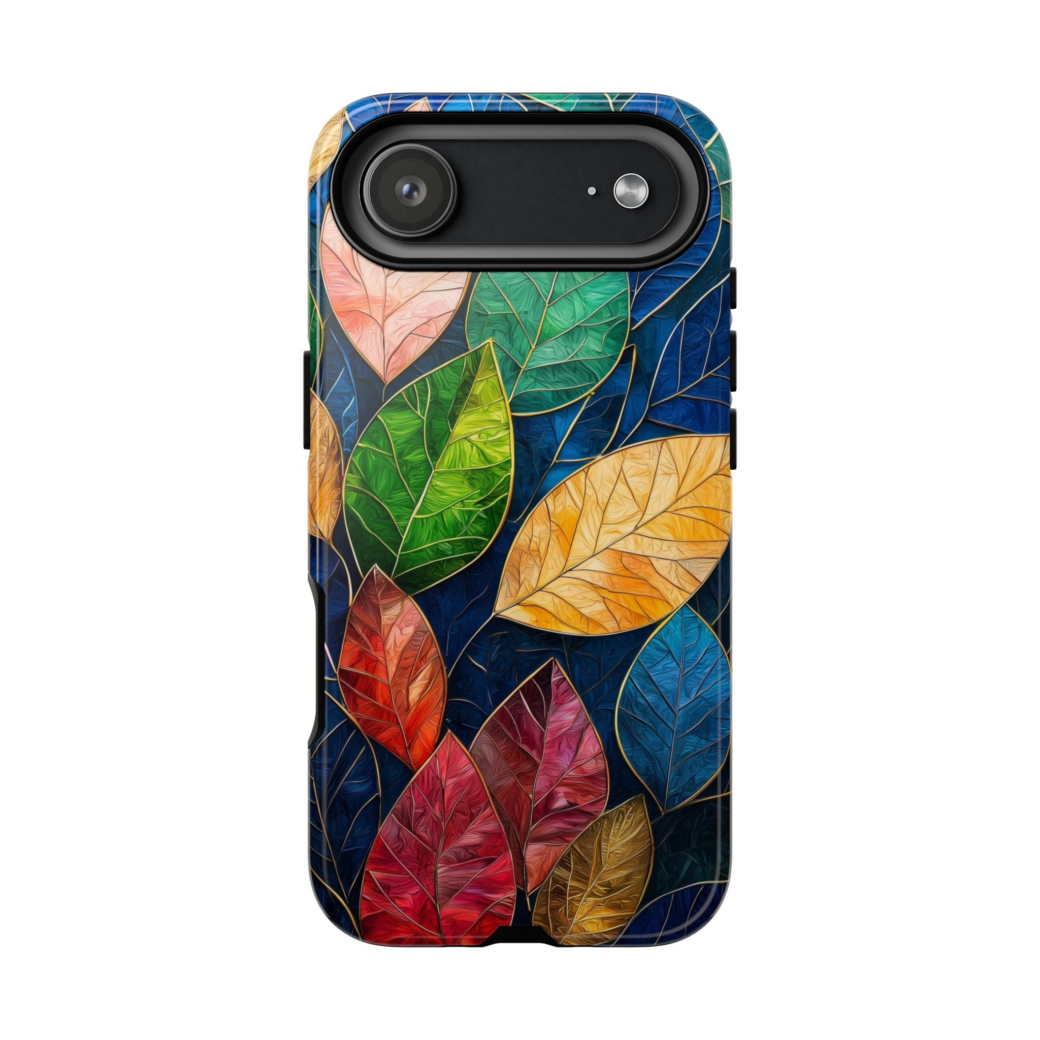 Colourful Autumn Leaves iPhone Case