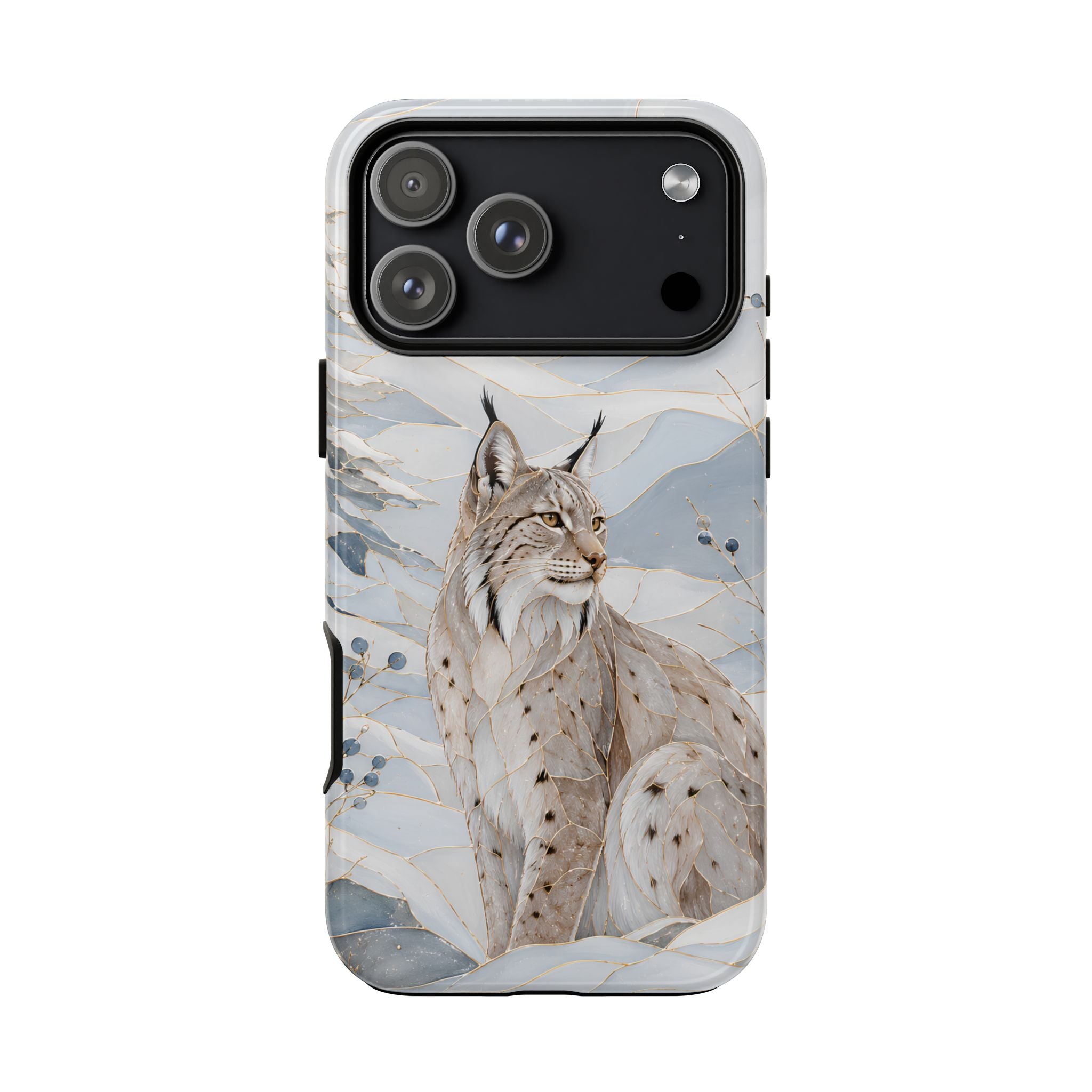 Lynx iPhone Case | Winter Mountain iPhone Case