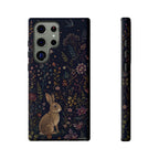 Rabbit Samsung Galaxy Phone Case | Woodland Bunny Art Cover