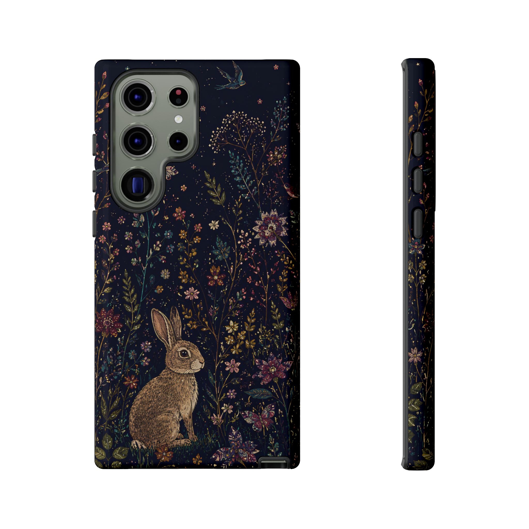 Rabbit Samsung Galaxy Phone Case | Woodland Bunny Art Cover
