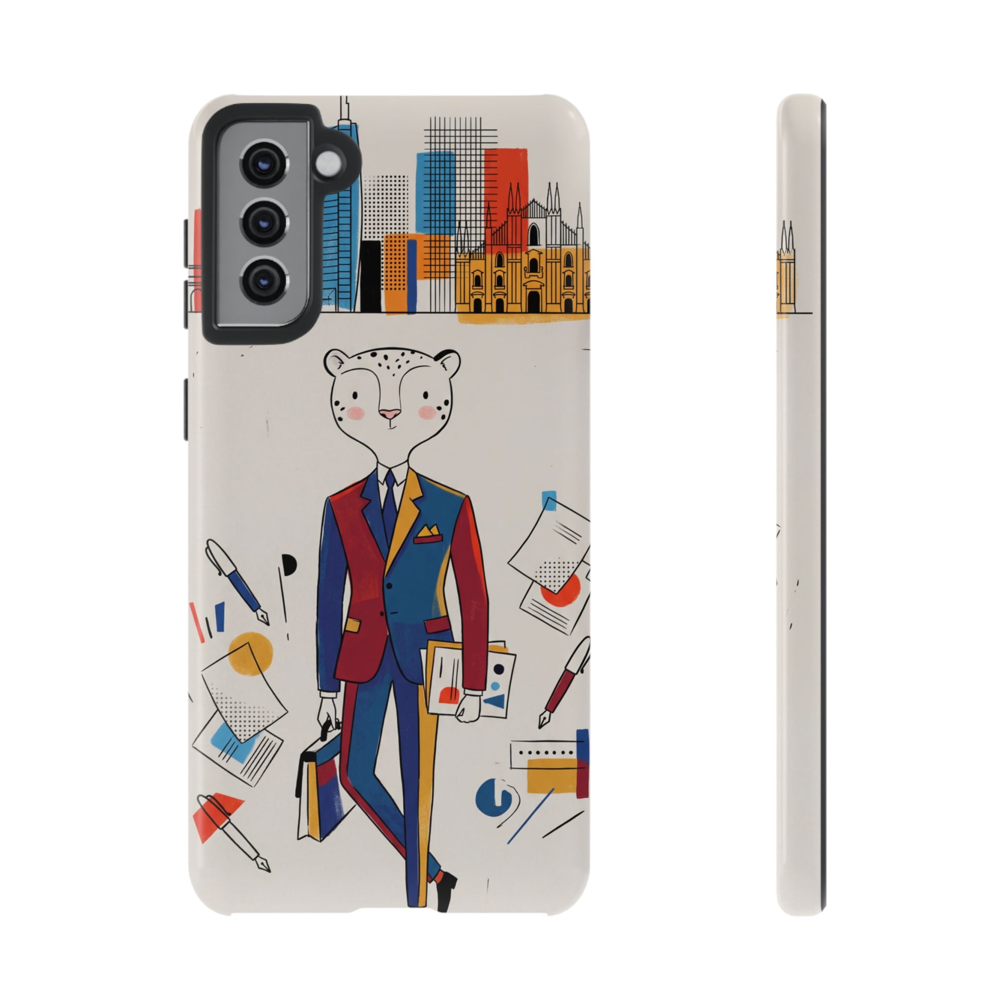 Leopard Executive Samsung Galaxy Phone Case