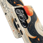 Astrology Galaxy Samsung Galaxy Case | Red Moon Celestial Waves
