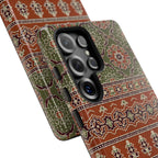 Batik Floral Protective Samsung Galaxy Case