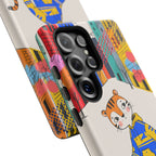 Skater Tiger Samsung Galaxy Phone Case