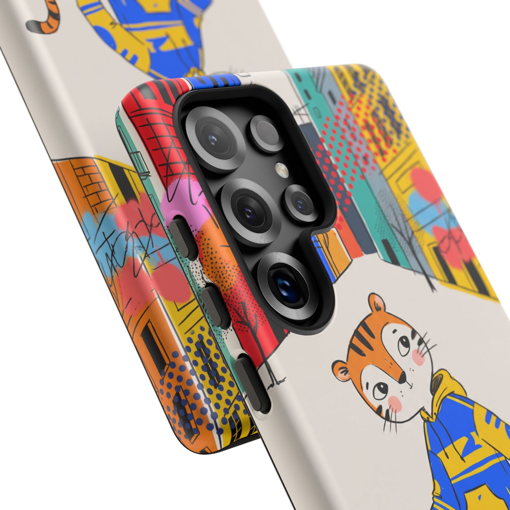Skater Tiger Samsung Galaxy Phone Case