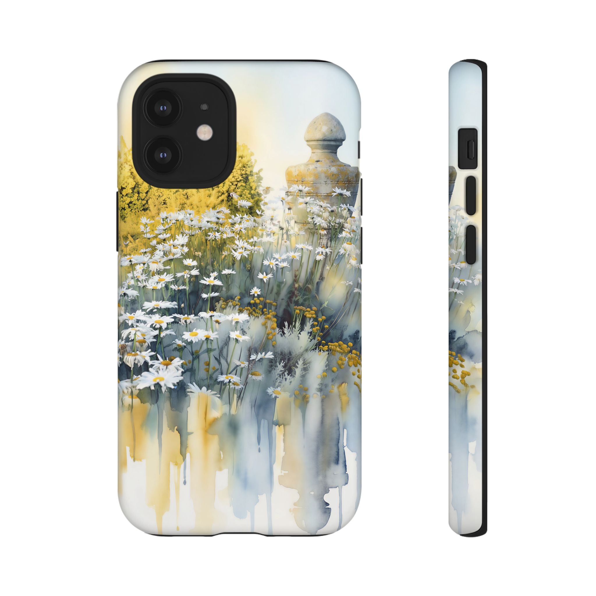 Watercolor Floral Daisy Garden iPhone Case