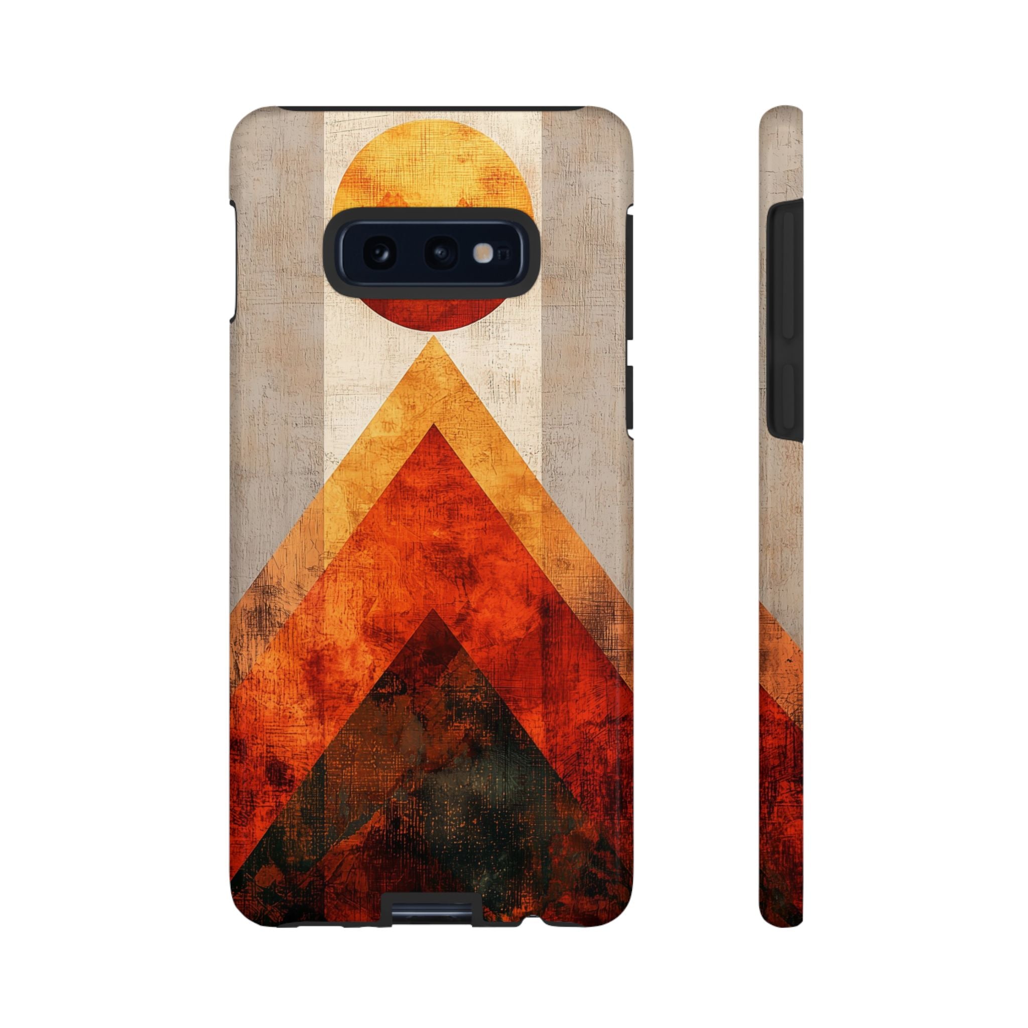 Retro Geometric Sunset Samsung Galaxy Case