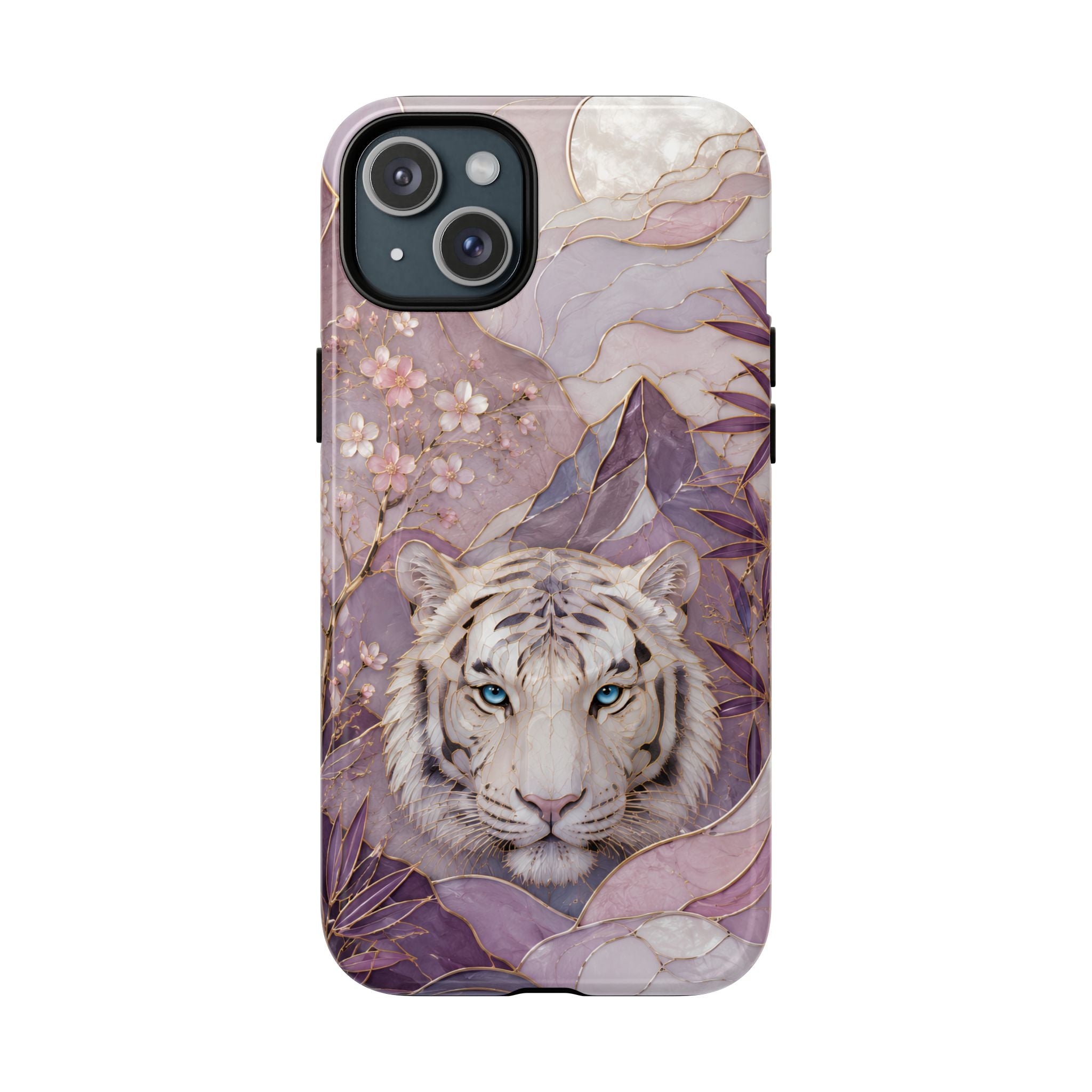 White Tiger Tough MagSafe Case