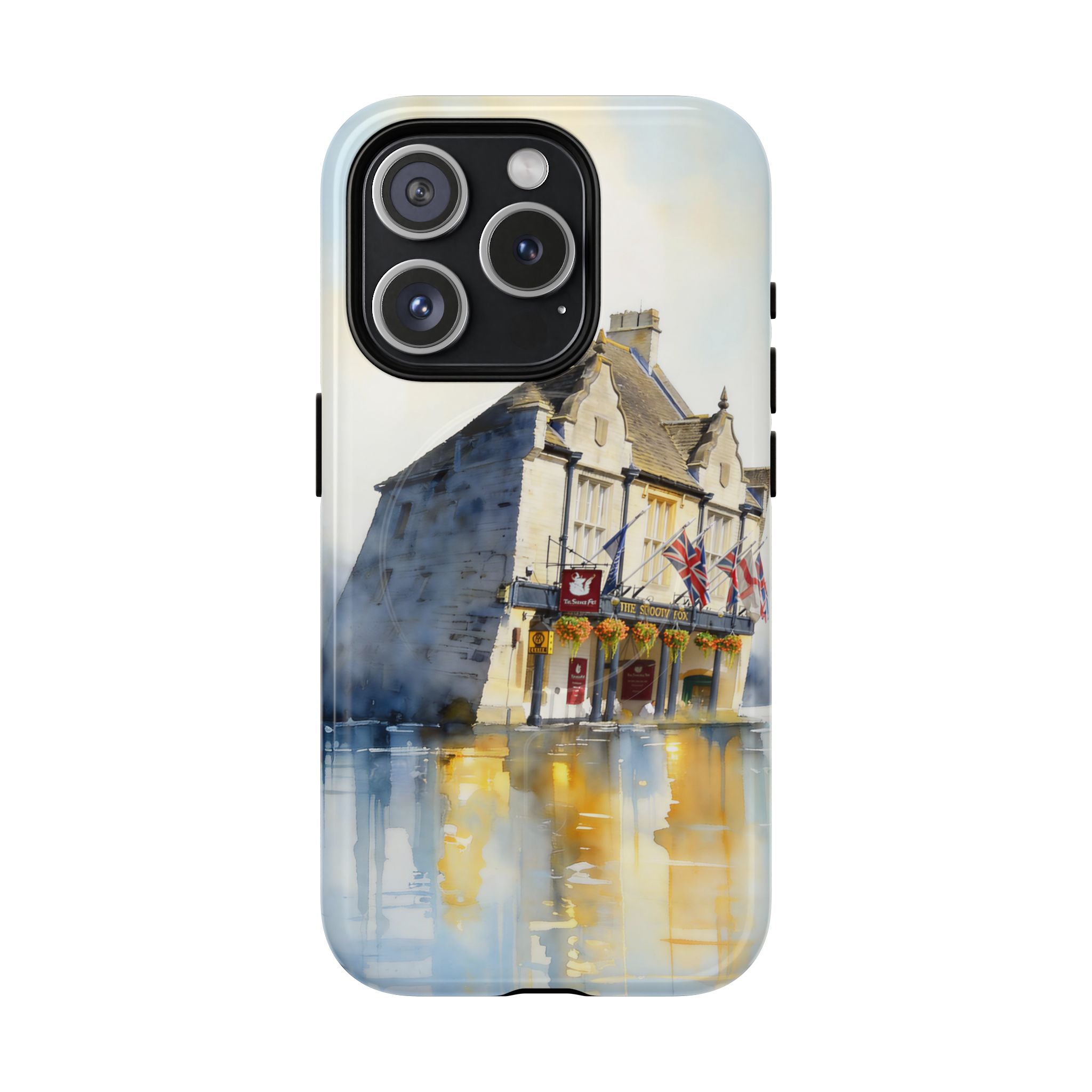 English Village Hotel Aesthetic MagSafe iPhone Case