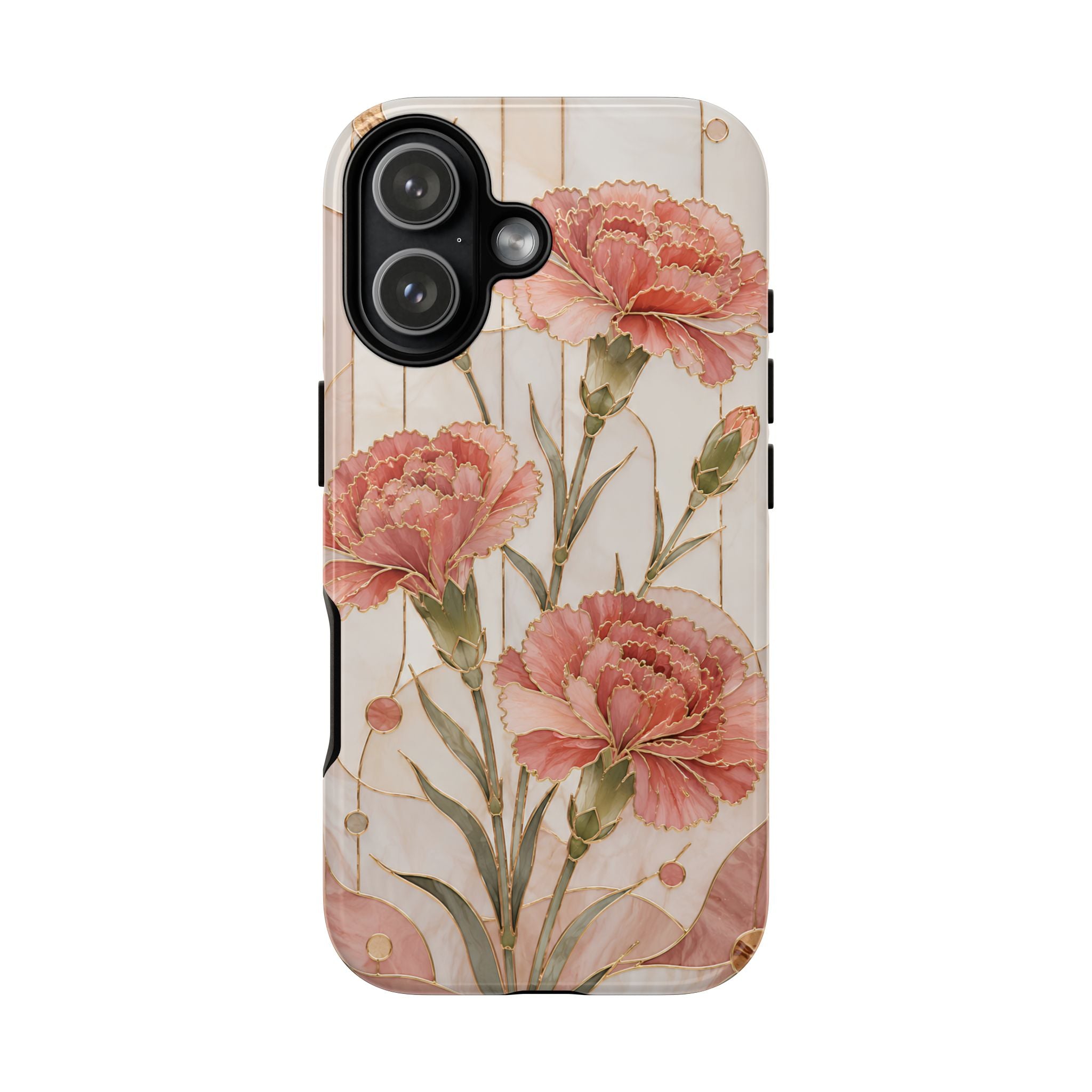 Carnation iPhone Case | Pink Floral iPhone Case