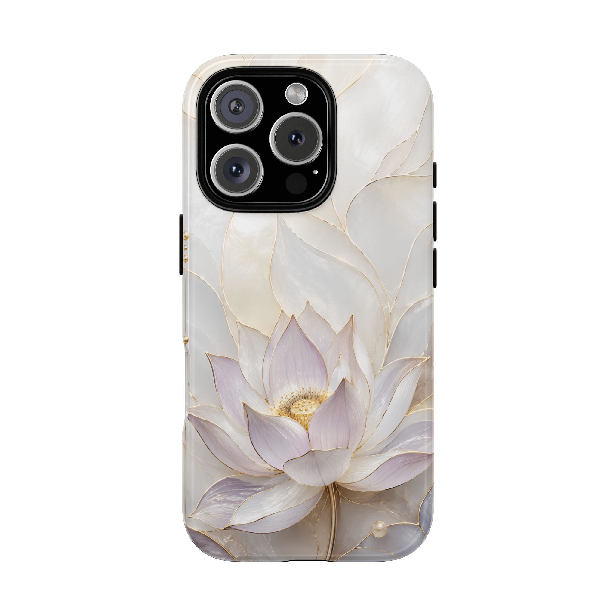 Lotus Flower iPhone Case | Pearl Lotus iPhone Case