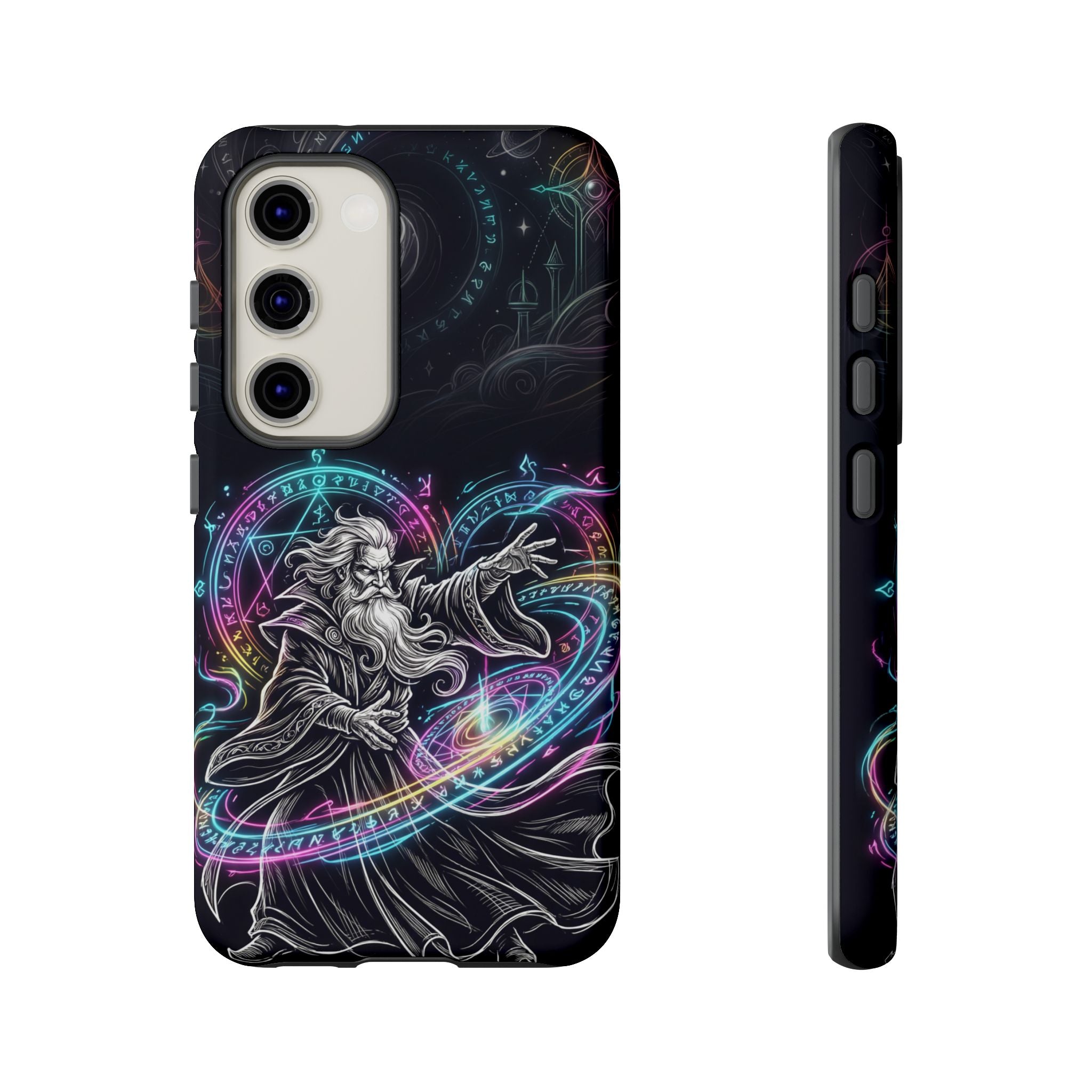 Neon Spell Art Wizard Magic Samsung Galaxy Phone Case