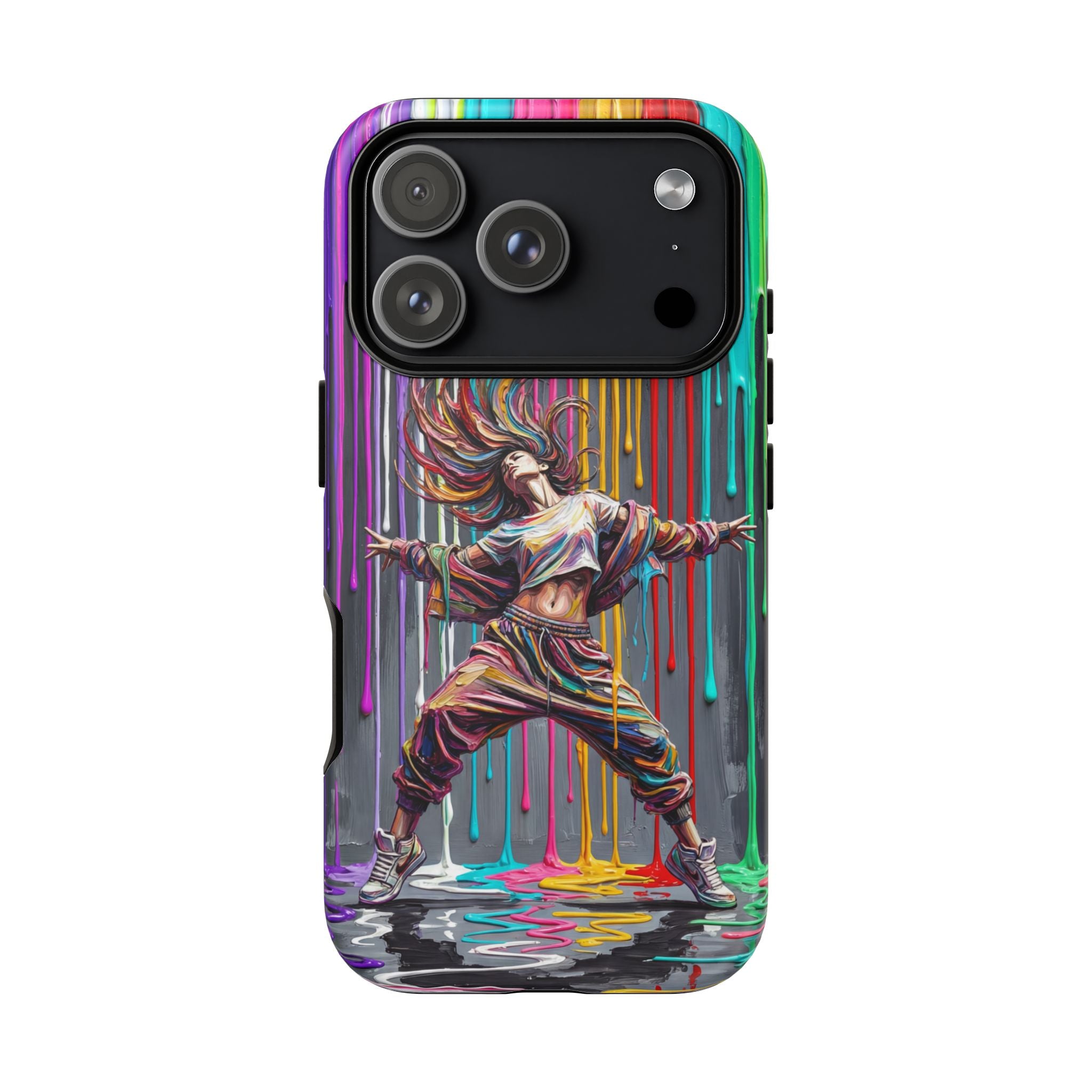 iPhone Case | Colorful Street Dance Drip Design