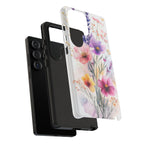 Floral Watercolour Samsung Galaxy Case | Pastel Bouquet