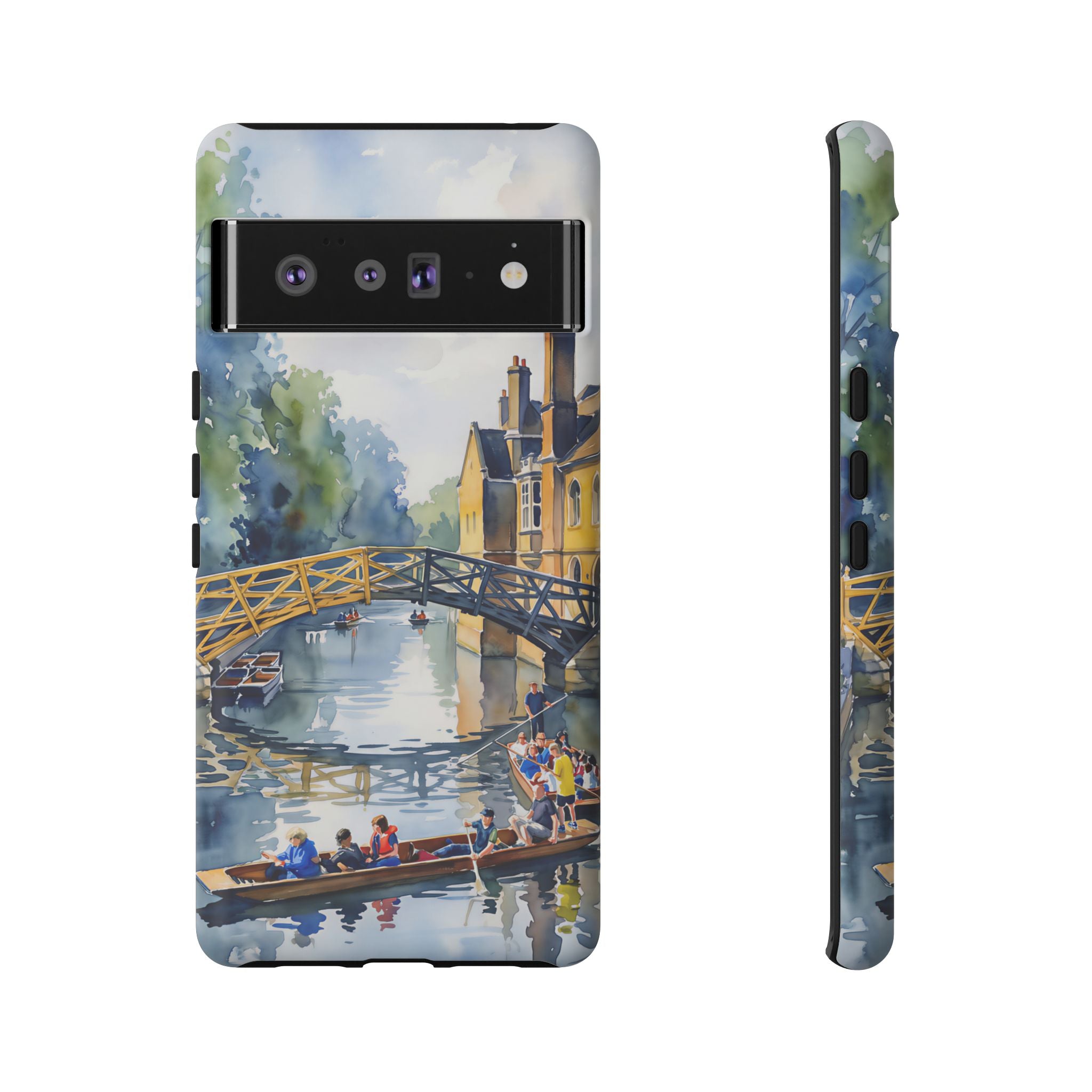 British Heritage Google Pixel Phone Case | Cambridge Mathematical Bridge