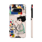 Cute Chef Pig Samsung Galaxy Phone Case | Quirky Cartoon Kitchen Art Tough Case